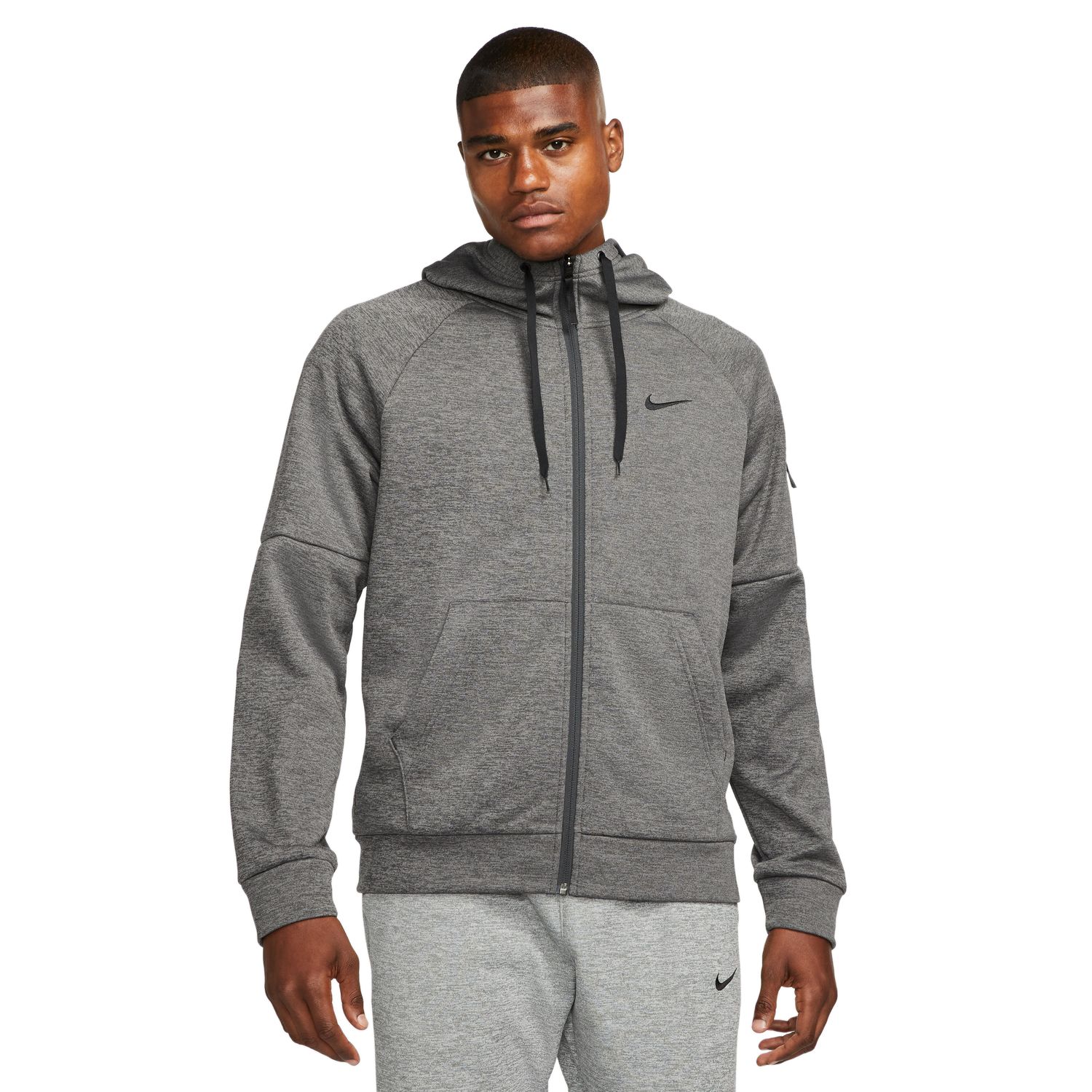 heather grey nike hoodie