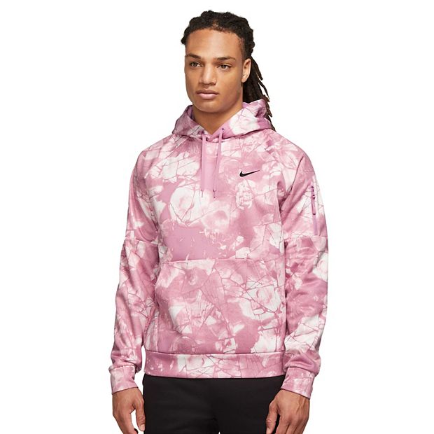 Men s Nike Therma FIT Printed Pullover Fitness Hoodie