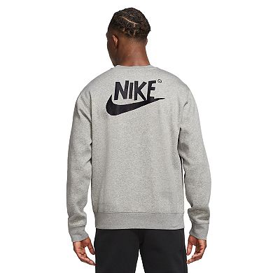 nikelab fleece crew sweatshirt