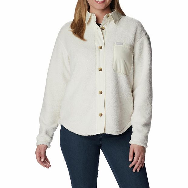 Women s Columbia West Bend Sherpa Shirt Jacket