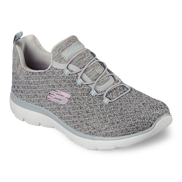 Skechers Women's Flex Appeal 3.0-Insiders Sneakers, Black/Light Blue/ Pink,  5 Regular US : : Clothing, Shoes & Accessories