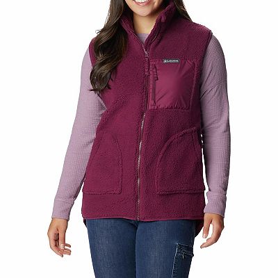 Women s Columbia Holly Hideaway Sherpa Vest