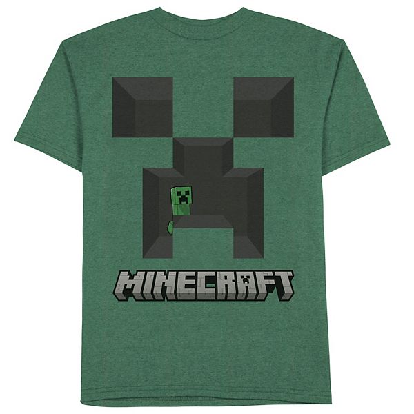 Boys 4-12 Jumping Beans® Minecraft Creeper Face Graphic Tee