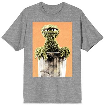 Men's Oscar the Grouch Trash Can Tee