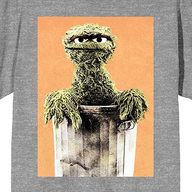 Men's Oscar the Grouch Trash Can Tee