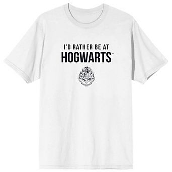 Men's "I'd Rather Be at Hogwarts" Tee