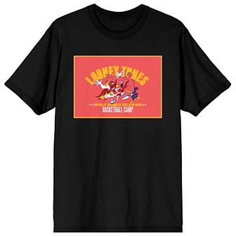 Men's Looney Tunes Classic Basketball Camp Tee