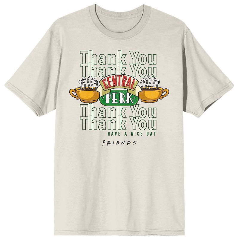 UPC 196179120615 product image for Men's Friends Central Perk Tee, Boy's, Size: XXL, Gray | upcitemdb.com