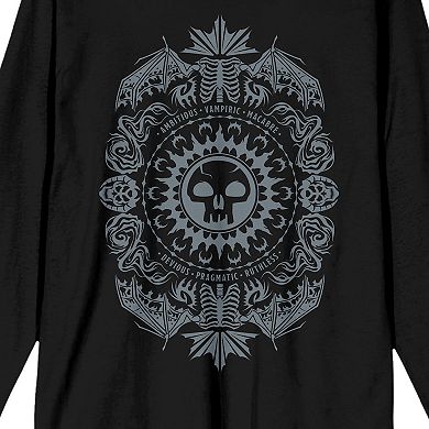 Men's Magic The Gathering Black Logo Tee