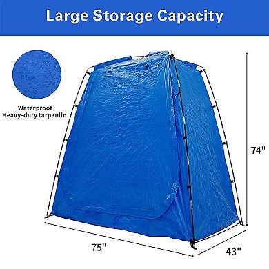 Alvantor Bike Storage Shed Tent Waterproof Portable