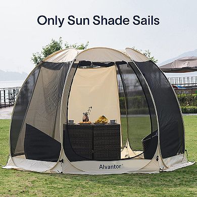 Alvantor Sun Shade Sail Fabric for Screen Tent Bubble Tent