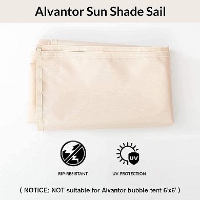 Alvantor Sun Shade Sail Fabric for Screen Tent Bubble Tent