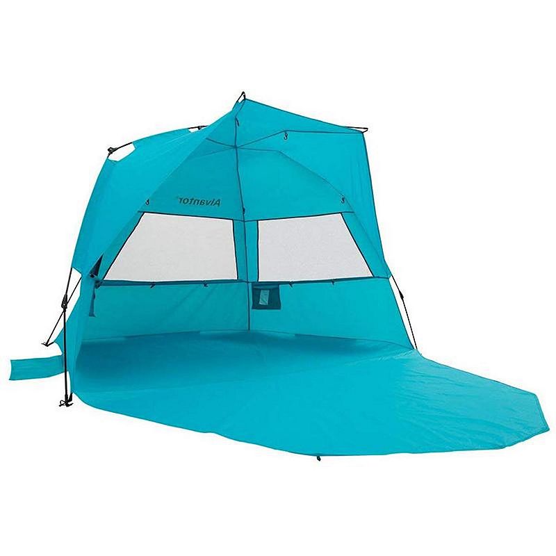 Alvantor Automatic Pop Up UPF 50+ Sun Shade Beach Tent, Blue, 102X52X96