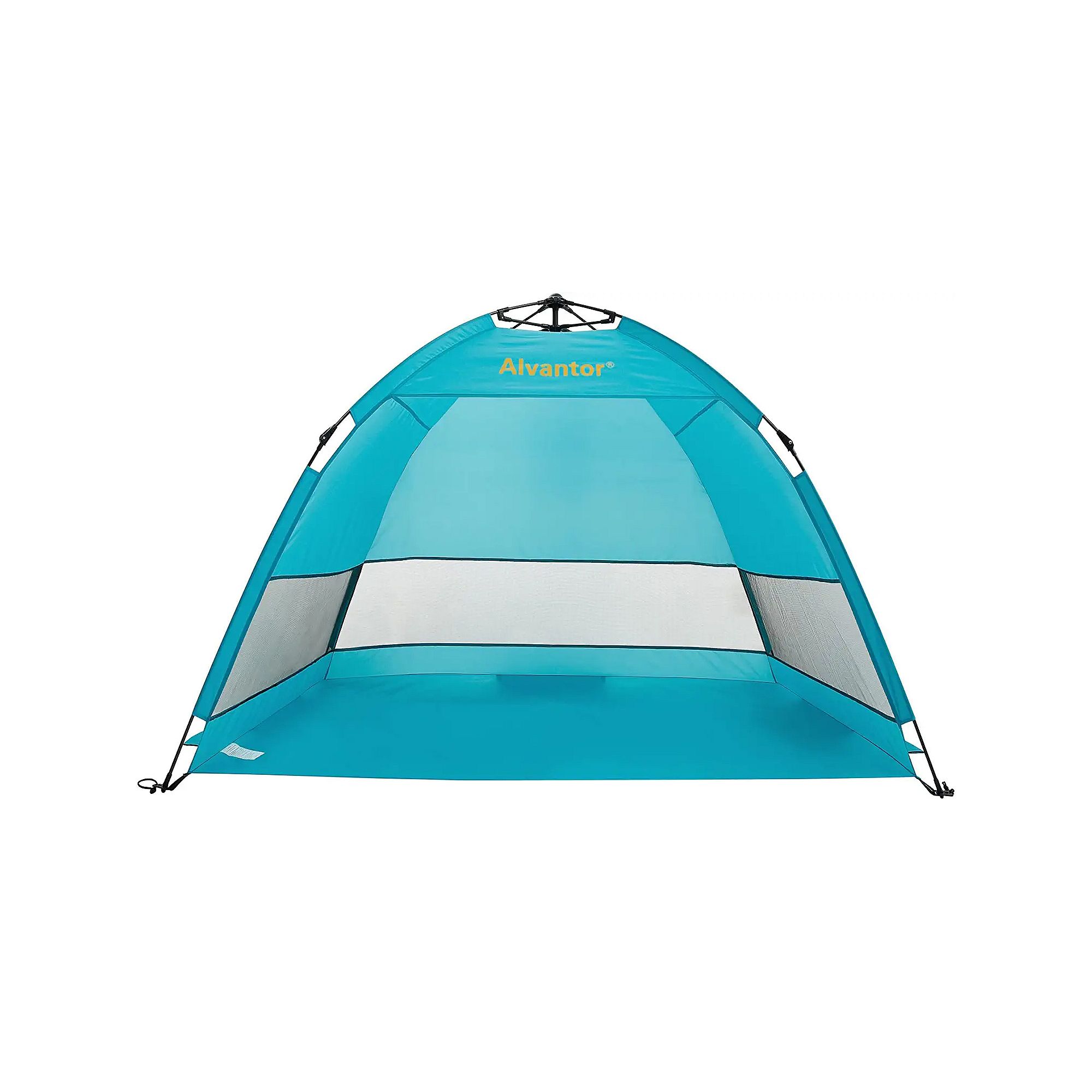 Alvantor Beach Umbrella Outdoor Sun Shelter Cabana Automatic Pop Up, Blue