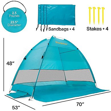 Alvantor Instant Pop-Up Portable Beach Tent