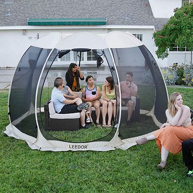 Alvantor Pop Up Screen Tent Camping Tent Canopy Gazebo 12'x12'