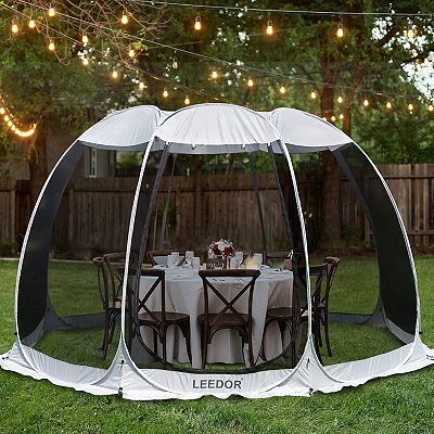 Alvantor Pop Up Screen Tent Camping Tent Canopy Gazebo 12 x12