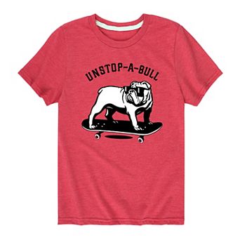 Boys 8-20 Bulldog Skateboarding Graphic Tee