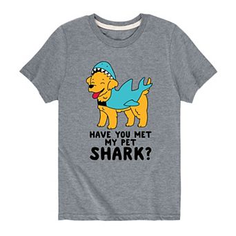 Boys 8-20 My Pet Shark Graphic Tee