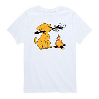 Boys 8-20 Marshmallow Dog Graphic Tee