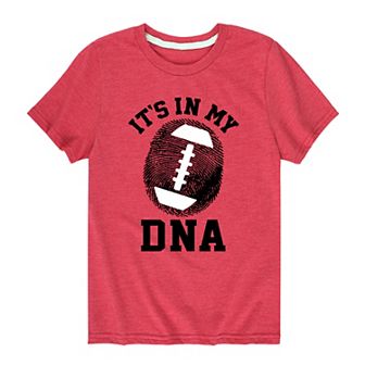Boys 8-20 It's In My DNA Football Graphic Tee