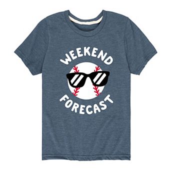 Boys 8-20 Weekend Forecast Baseball Graphic Tee