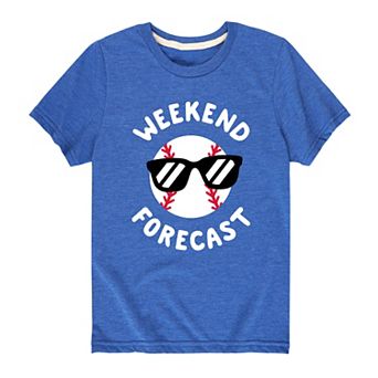 Boys 8-20 Weekend Forecast Baseball Graphic Tee