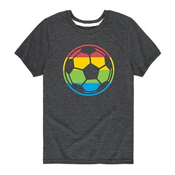 Boys 8-20 Retro Circle Soccerball Graphic Tee