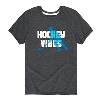 Boys 8-20 Hockey Vibes Graphic Tee