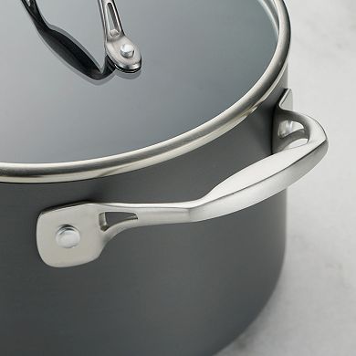 Tramontina 4-qt. Hard-Anodized Aluminum Covered Sauce Pan