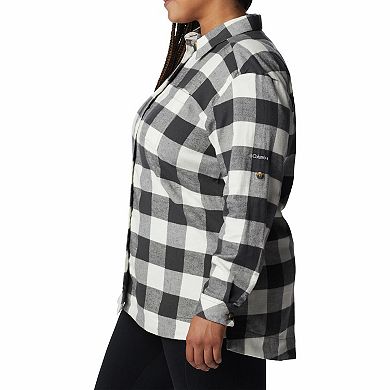 Plus Size Columbia Holly Hideaway™ Plaid Flannel Shirt