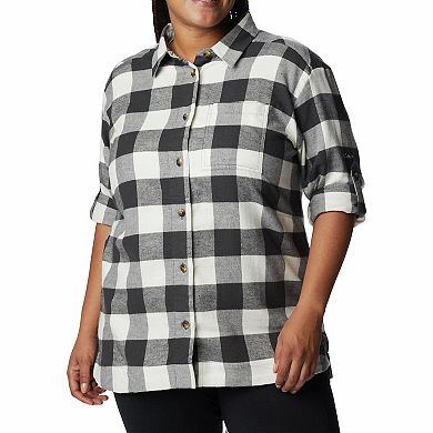 Plus Size Columbia Holly Hideaway™ Plaid Flannel Shirt