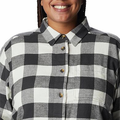 Plus Size Columbia Holly Hideaway™ Plaid Flannel Shirt