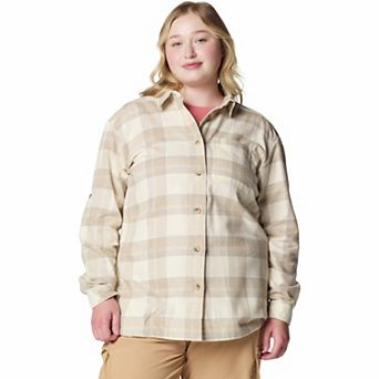 Plus Size Columbia Holly Hideaway™ Plaid Flannel Shirt