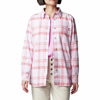 Plus Size Columbia Holly Hideaway™ Plaid Flannel Shirt