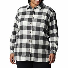 Womens Plus Flannel Clothing