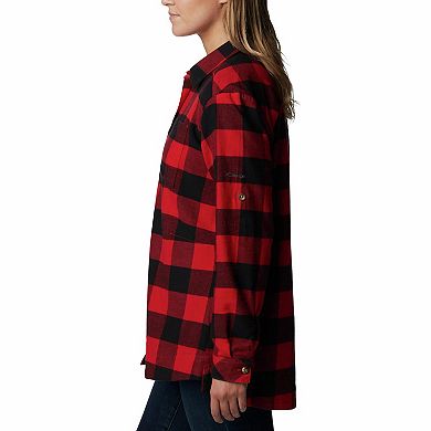 Women's Columbia Holly Hideaway™ Cotton Flannel Shirt