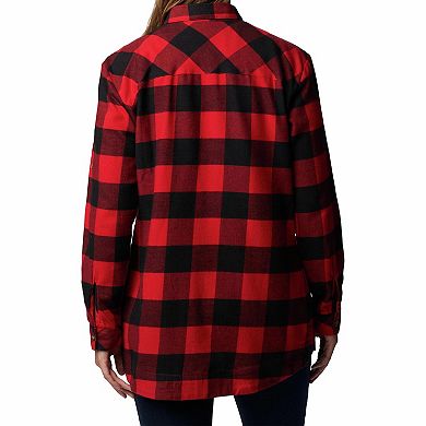 Women's Columbia Holly Hideaway™ Cotton Flannel Shirt