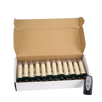 LED Taper Candle 12 pc Set