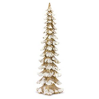 Tall Metallic Tree Floor Decor