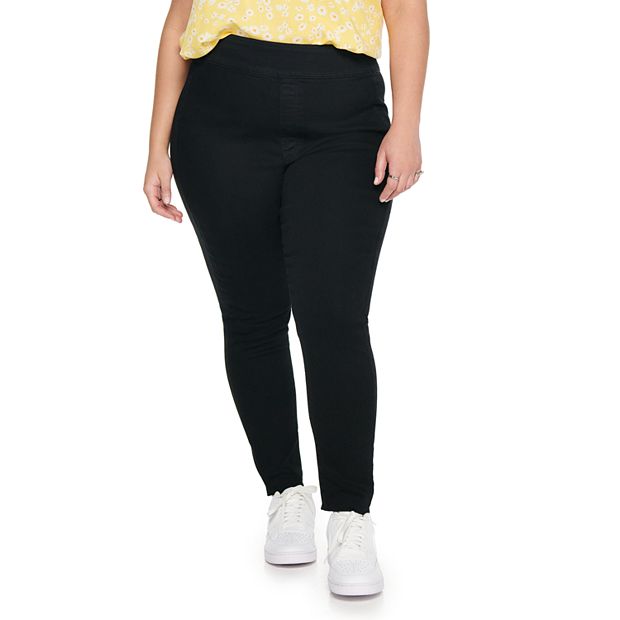 Black jeggings outlet kohls