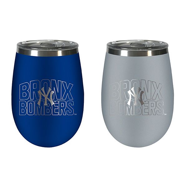 New York Yankees Rally Wine Tumbler Set