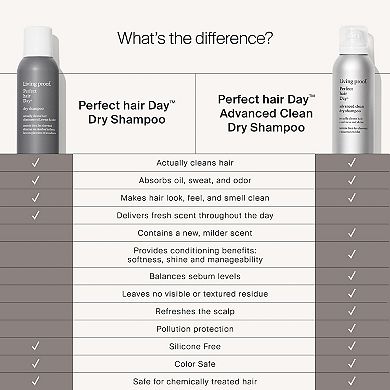 Perfect hair Day (PhD) Advanced Clean Dry Shampoo