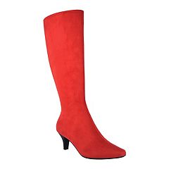 Kohls red 2024 ankle boots