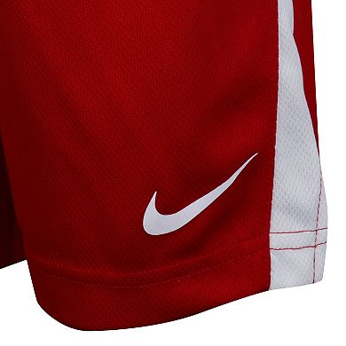 Boys 4-7 Nike Swoosh Graphic Tank Top & Mesh Shorts Set