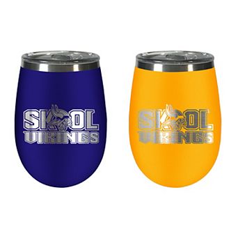 Minnesota Vikings Wine Tumbler Set