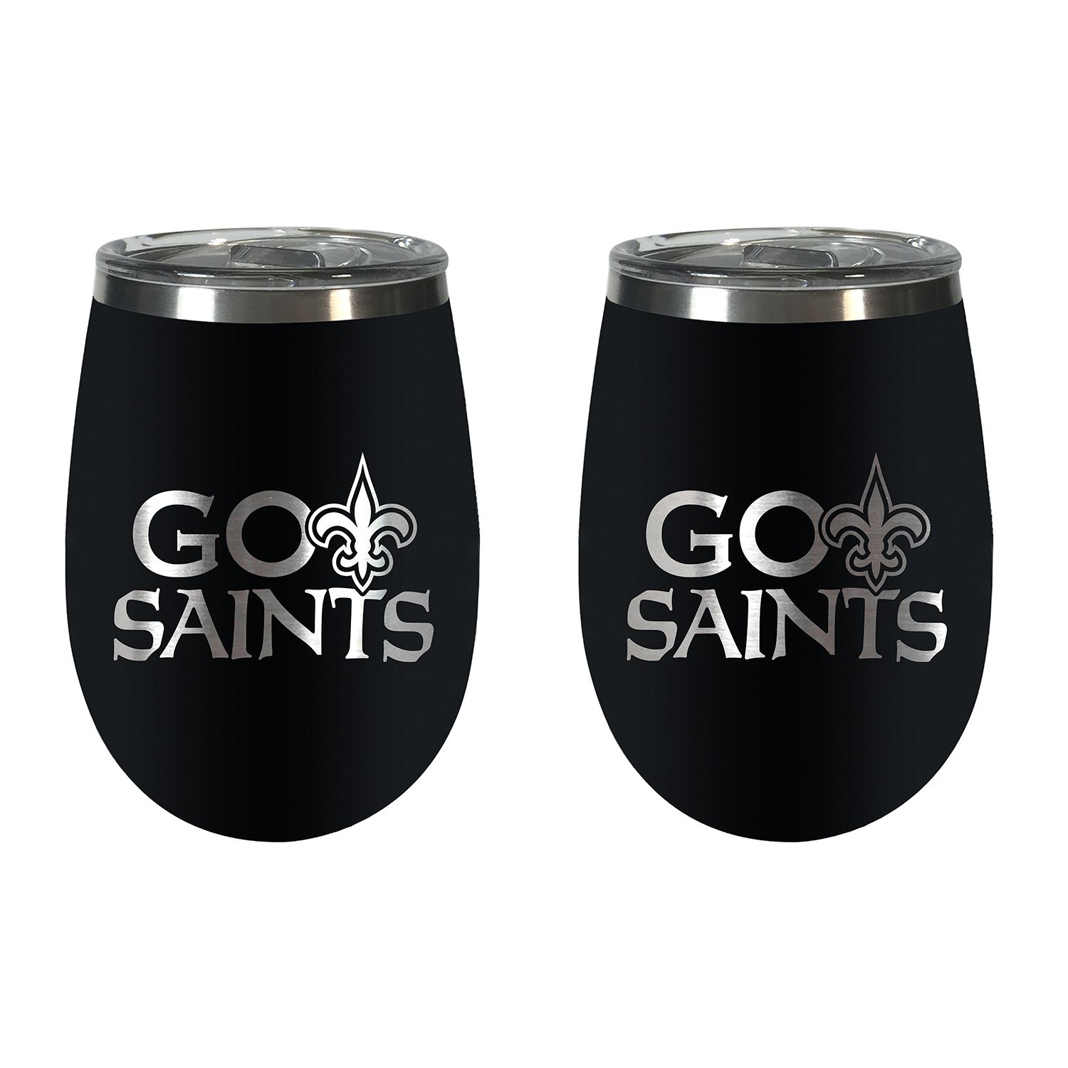 WinCraft New Orleans Saints 30oz. Morgan Stainless Steel Tumbler