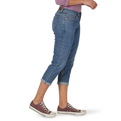 Kohl's lee petite capris best sale