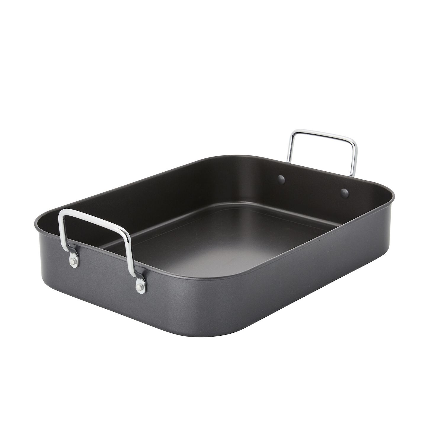 Kitcom Nonstick Roasting Pan With Rack, 16.5x11x2 Inch