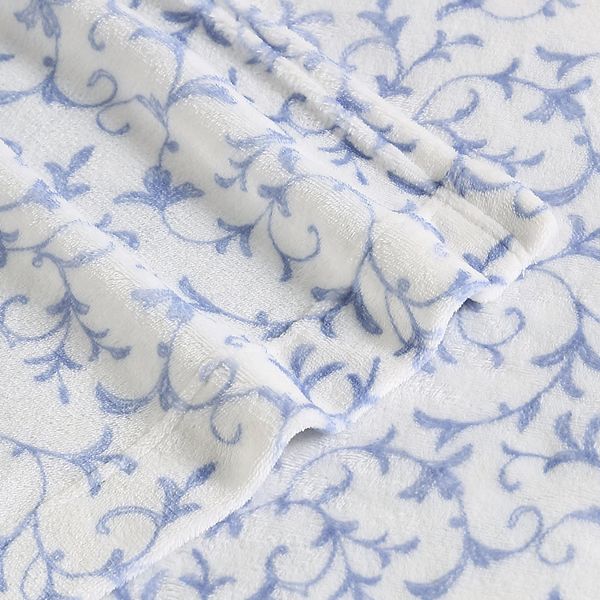 Laura Ashley Plush Fleece Sheet Set